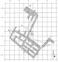 Plan świątynia Ibgal - warstwa II